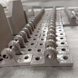 Guide rail slider pressure plate